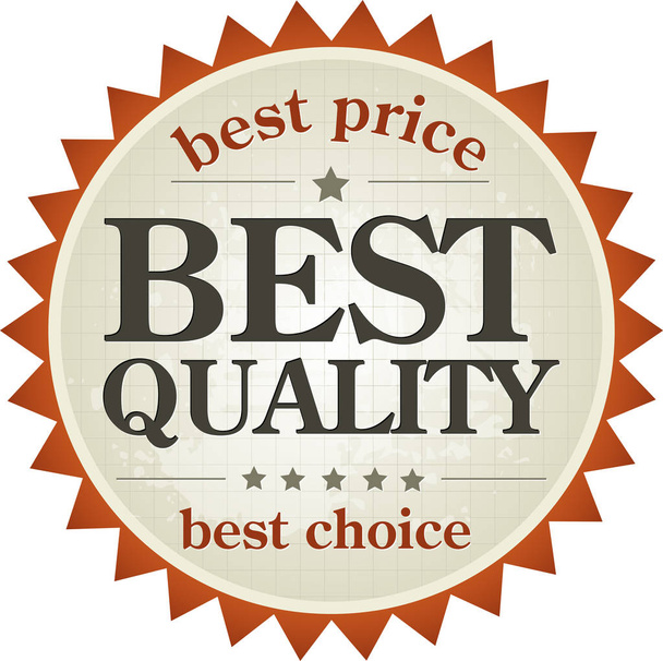 Best quality logo template - ベクター画像