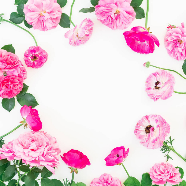 柔らかいピンク色の花  - 写真・画像