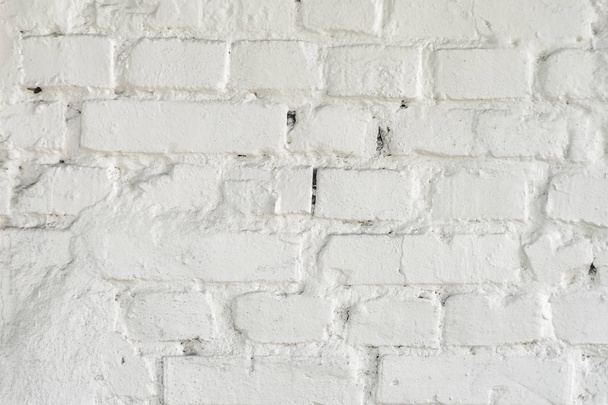 White brick wall texture - Φωτογραφία, εικόνα