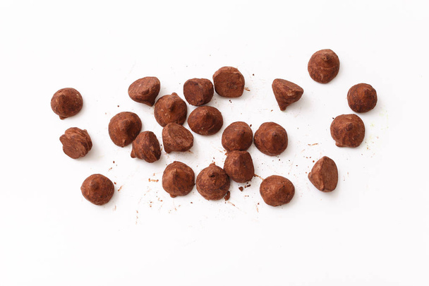 patroon met chocolade zoetigheden - Foto, afbeelding