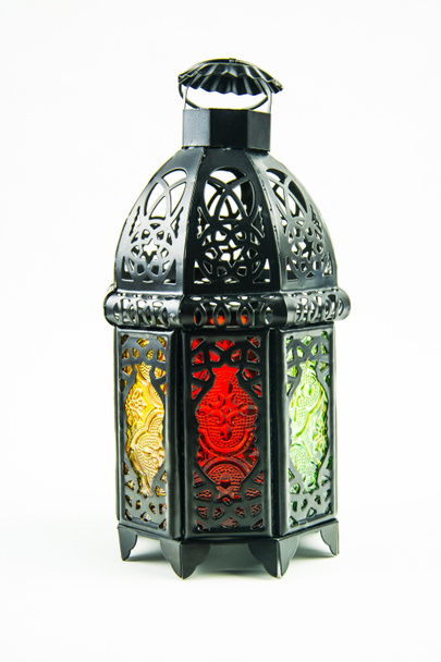 lightened Lantern style Arab or Morocco - Photo, Image