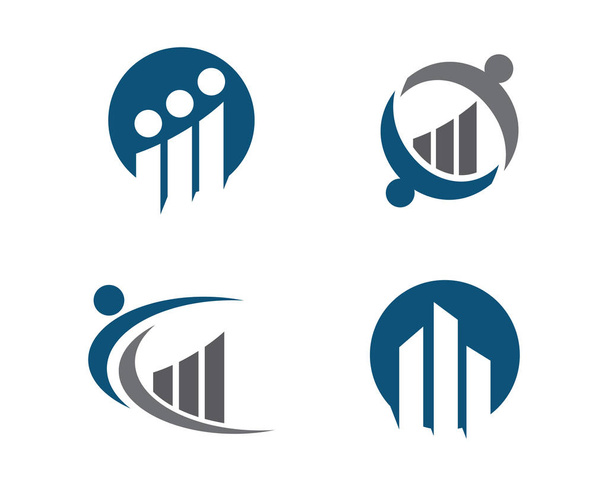 Logotipo financiero
 - Vector, Imagen