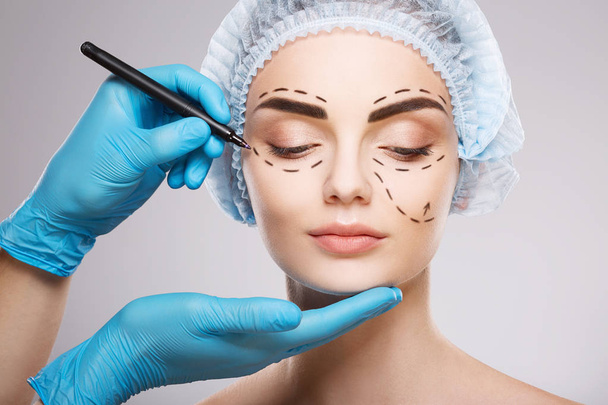 plastic surgery concept - Фото, зображення