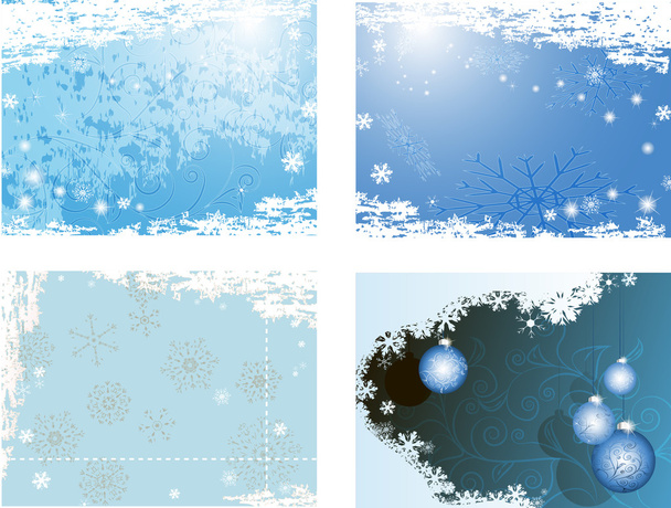 Christmas backgrounds - Vector, Image