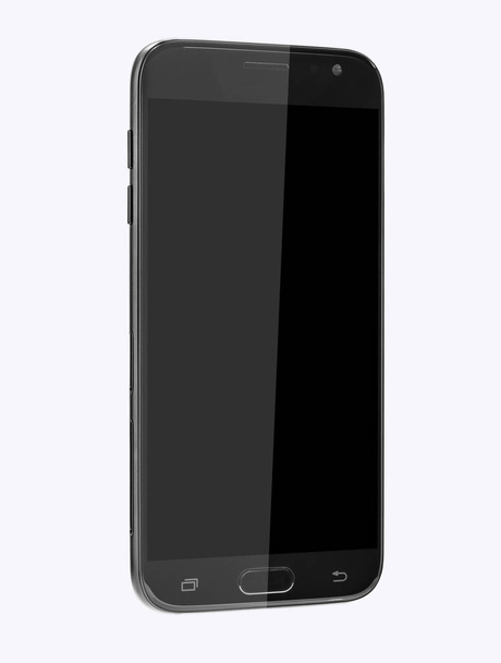 mobiele telefoon op witte achtergrond - Foto, afbeelding