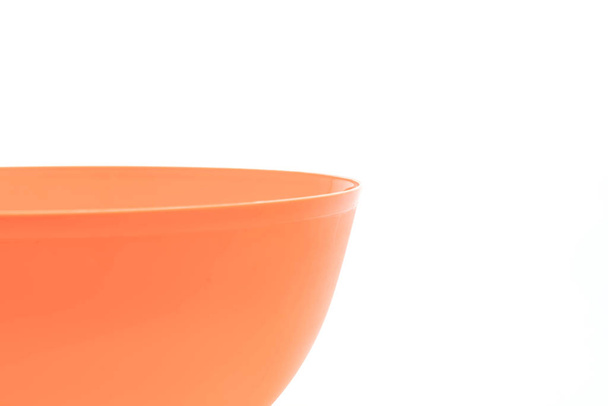 orange plastic bowl  - Φωτογραφία, εικόνα