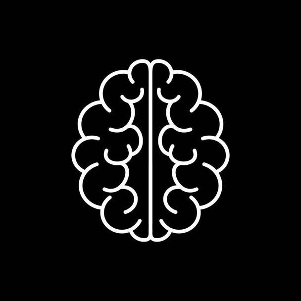 Brain icon. Mind vector symbol. - Vector, Image