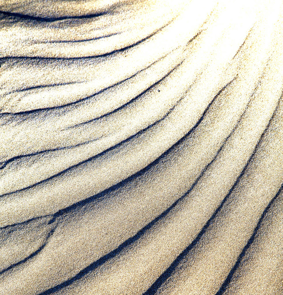  absztrakt textúra a száraz homok, és a strandtól lanzarote   - Fotó, kép