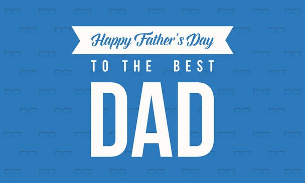 The best dad card style for father day - Vector, Image