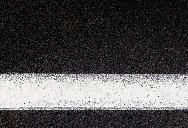textura de asfalto con línea blanca
 - Foto, imagen