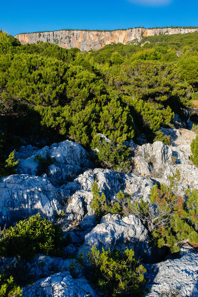 Island of kefalonia rocks without beach - Фото, зображення