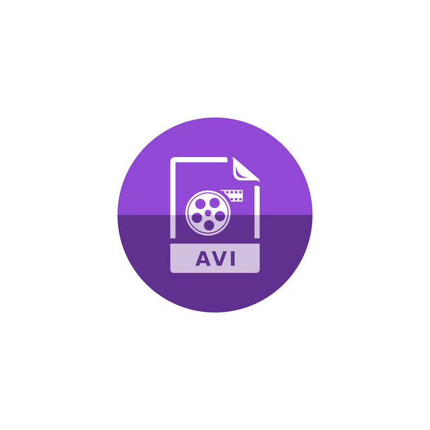 Video file format  icon - Vektori, kuva
