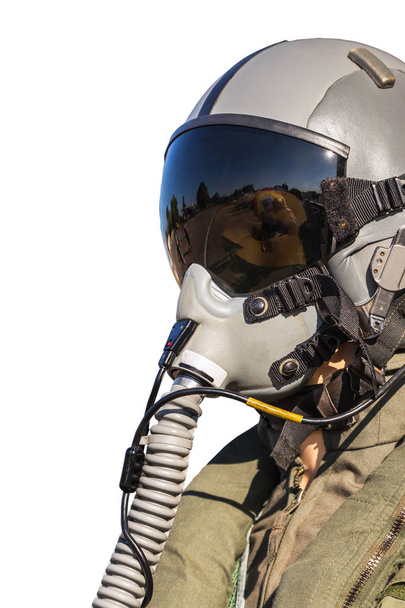 軍事戦闘機パイロット制服 - 写真・画像