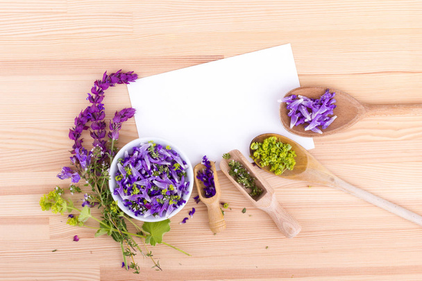 violet, edible flowers  - Photo, Image