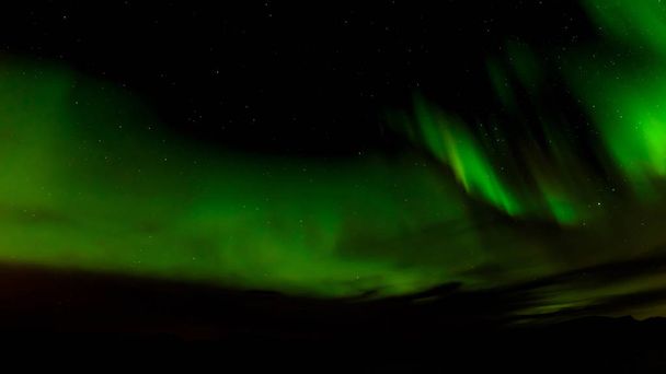 Aurora borealis ou aurores boréales, Norvège
 - Photo, image