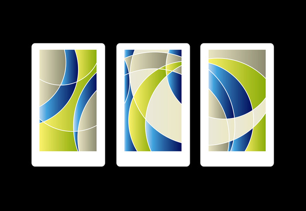 Business card icons - Vektor, kép