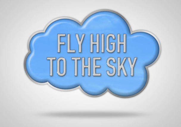fly high to the sky - Zdjęcie, obraz