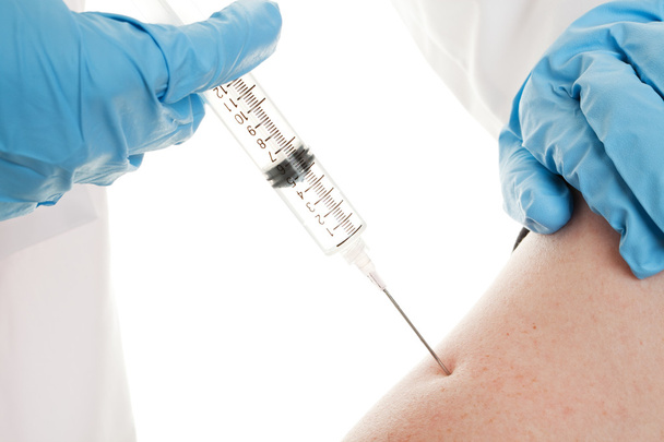 Szczepienie przeciw grypie - Zdjęcie, obraz