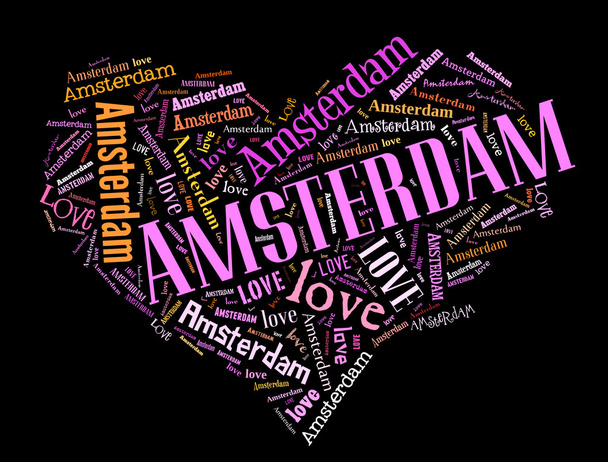 I love Amsterdam - Φωτογραφία, εικόνα
