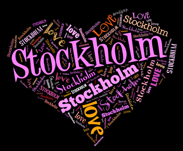 I love Stockholm - Φωτογραφία, εικόνα