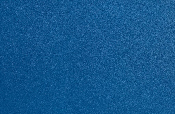 horizontale Struktur der blauen Stuckwand Hintergrund - Foto, Bild