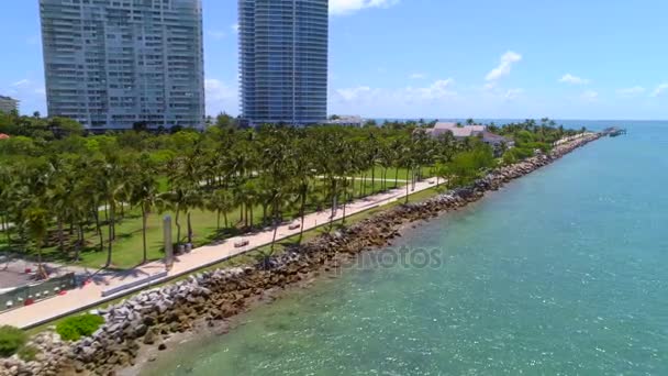  Miami Beach South Pointe Park - Filmmaterial, Video