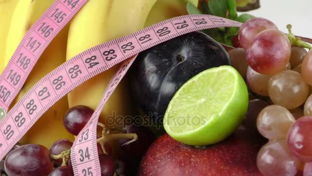 Composición de frutas todas juntas
 - Imágenes, Vídeo