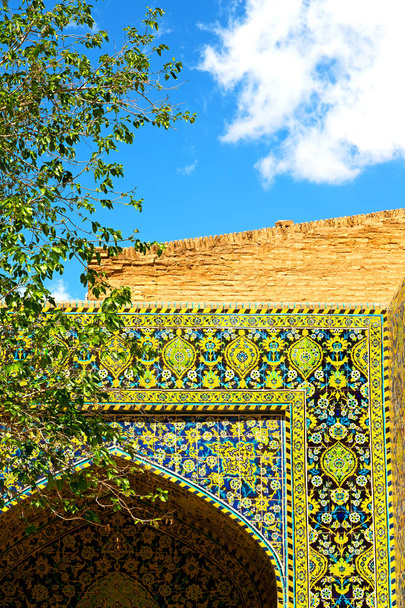 στο Ιράν την παλιά διακοσμητικά πλακάκια  - Φωτογραφία, εικόνα