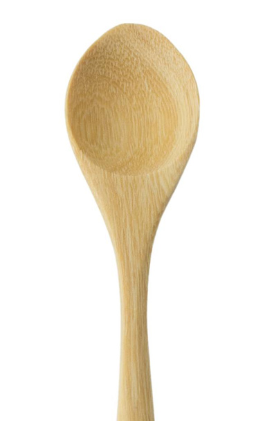 Wooden Spoon Isolated on A White Background - Photo, Image