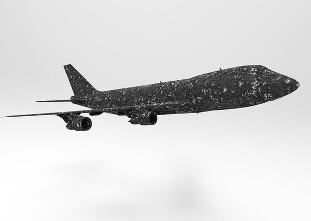 3D render uçak  - Fotoğraf, Görsel