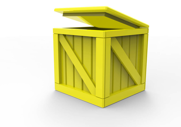Frame Wooden Box 3D - Photo, image