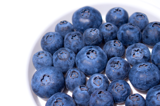 Blueberry on white background. - Photo, Image