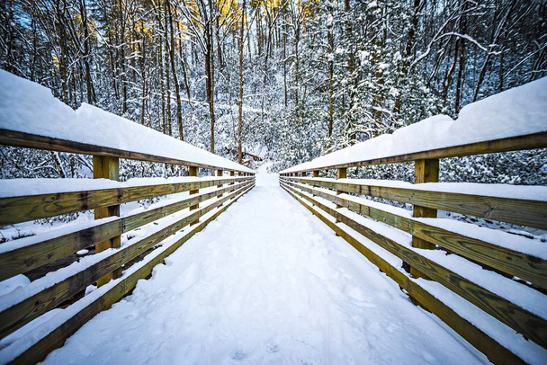 park stanowy South mountain sezon zimowy - Zdjęcie, obraz