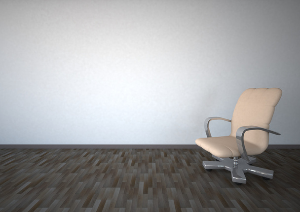 Пустой поворотный стул
 - Фото, изображение