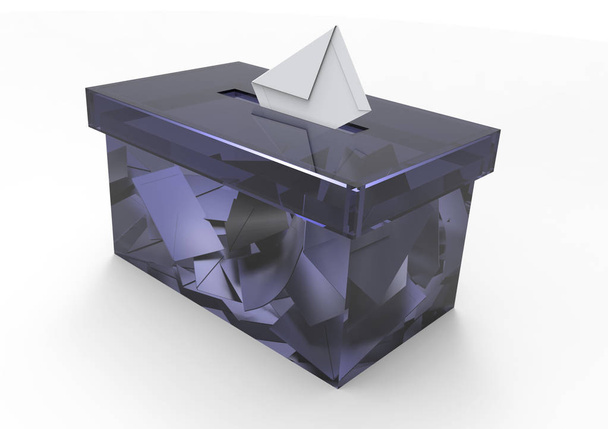 a szavazólapon doboz - Fotó, kép