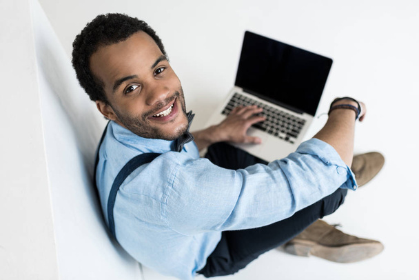 Man using laptop  - Photo, Image