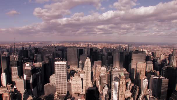 NYC zaman atlamalı Skyline - Video, Çekim