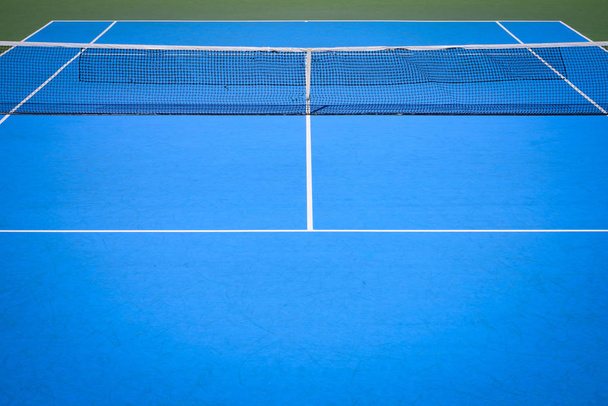 modré a zelené tenisové kurty - Fotografie, Obrázek