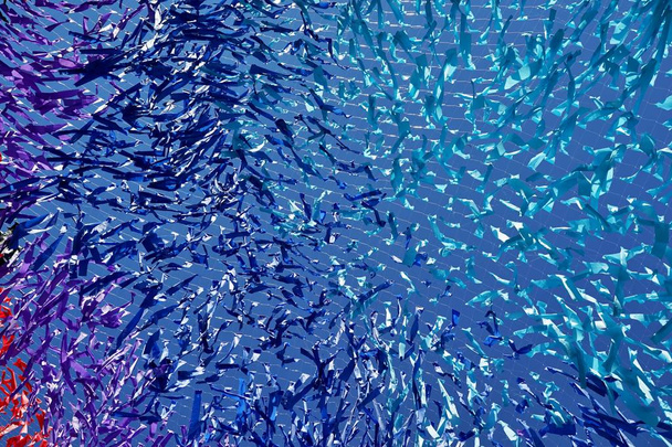 texture astratta e sfondo da nastri blu
 - Foto, immagini