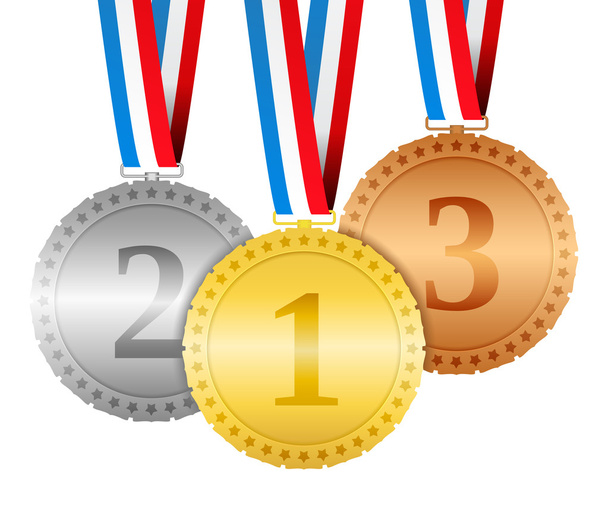 Medals - Vector, afbeelding