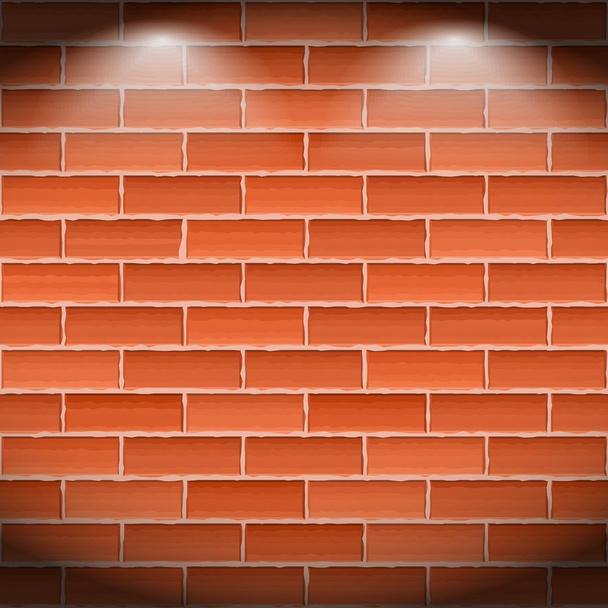 Brick Wall - Wektor, obraz
