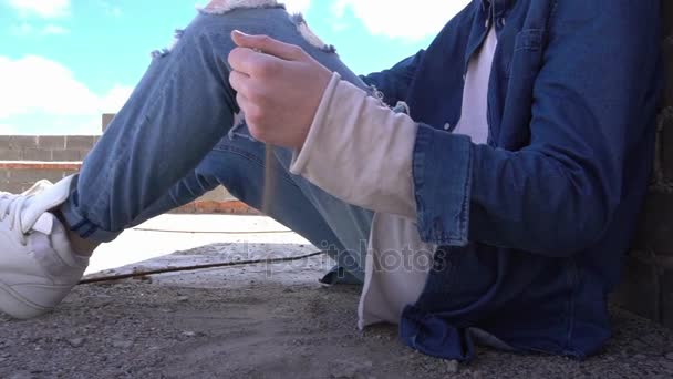 Sand in the hands of men - Video, Çekim