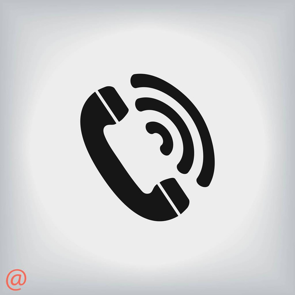 icona del vettore ricevitore telefonico - Vettoriali, immagini