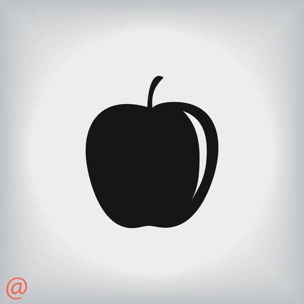 vettore icona mela
 - Vettoriali, immagini