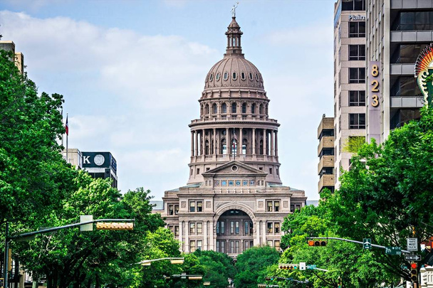 Austin texas state capitol gebouw - Foto, afbeelding