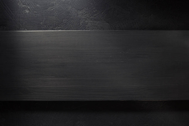 black wooden board - Photo, image