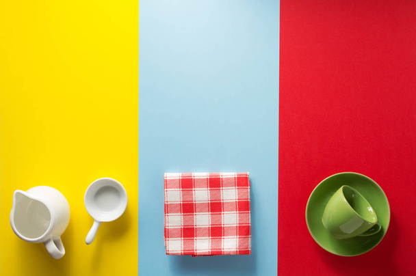 composition of different kitchenware - Photo, image