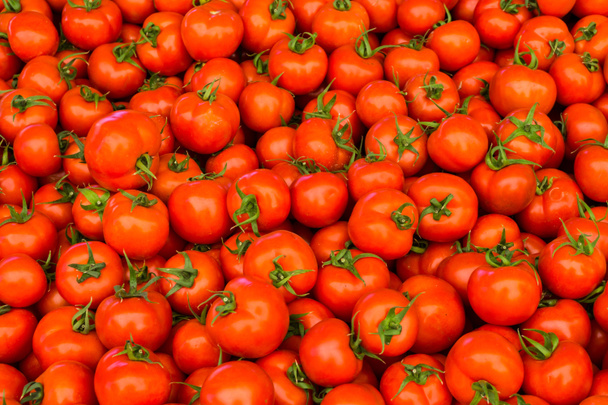 Grupo de tomates rojos maduros - Foto, imagen