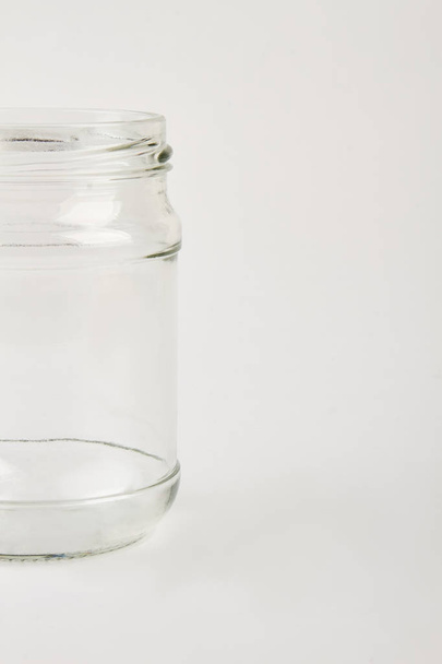 Empty glass vessel for canning. - Фото, изображение