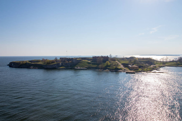 Fortaleza do mar de Suomenlinna na Finlândia
. - Foto, Imagem
